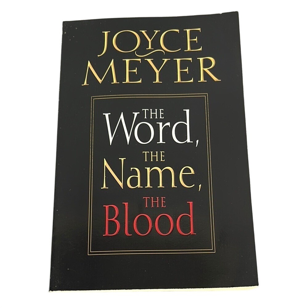 Joyce Meyer Paperback Book The Word The Name The Blood